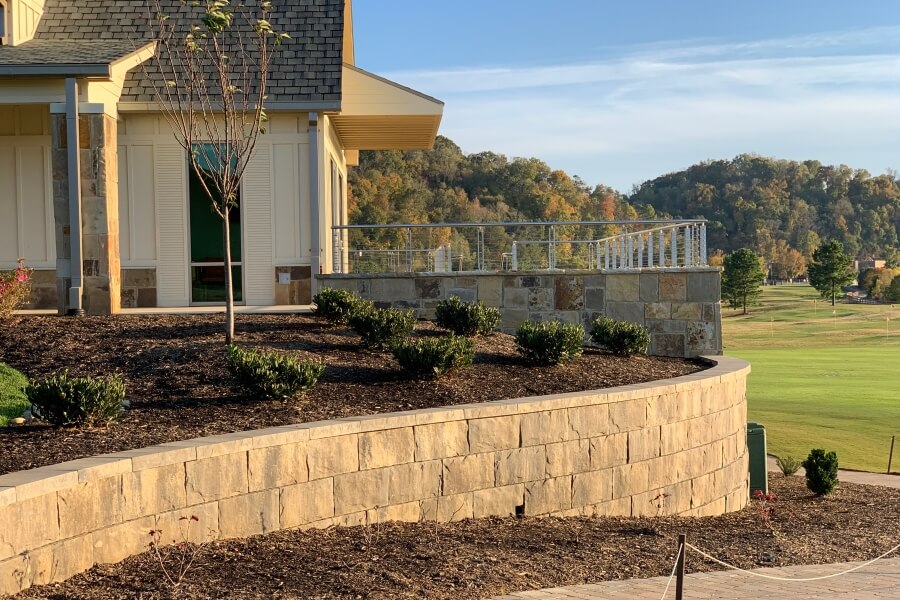 Stable retaining walls