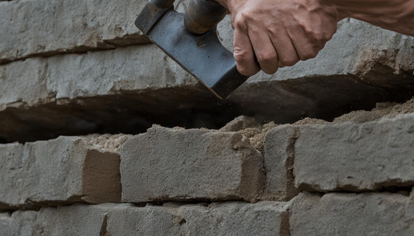 DIY retaining wall repair