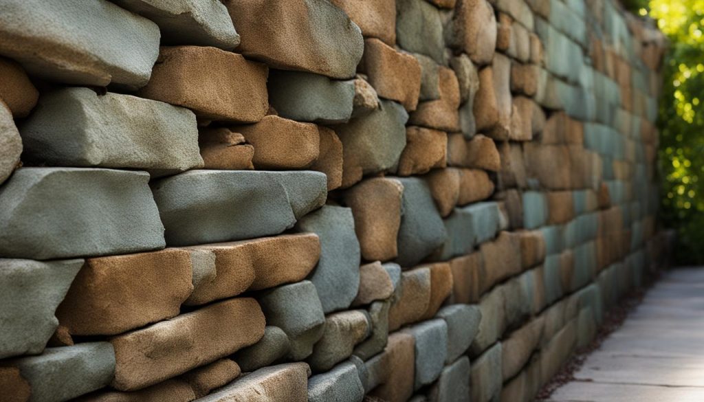 retaining wall damage