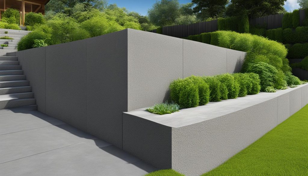 Concrete Retaining Walls