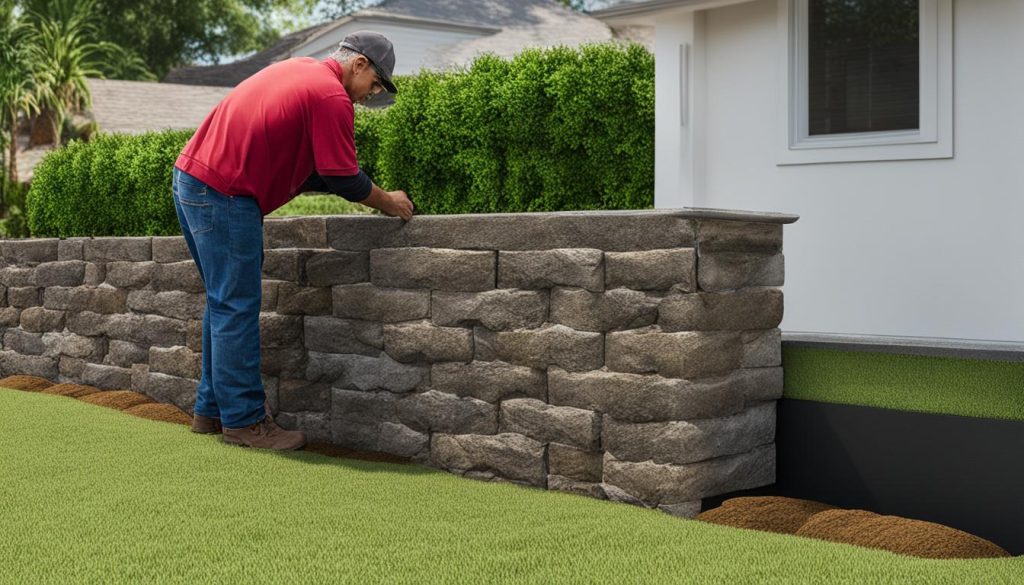 choosing the right retaining wall drainage solution