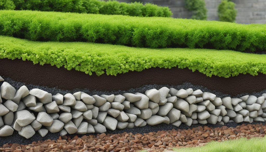 retaining wall drainage and backfilling