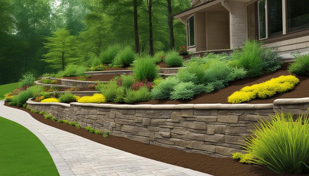 retaining wall function and landscape stability