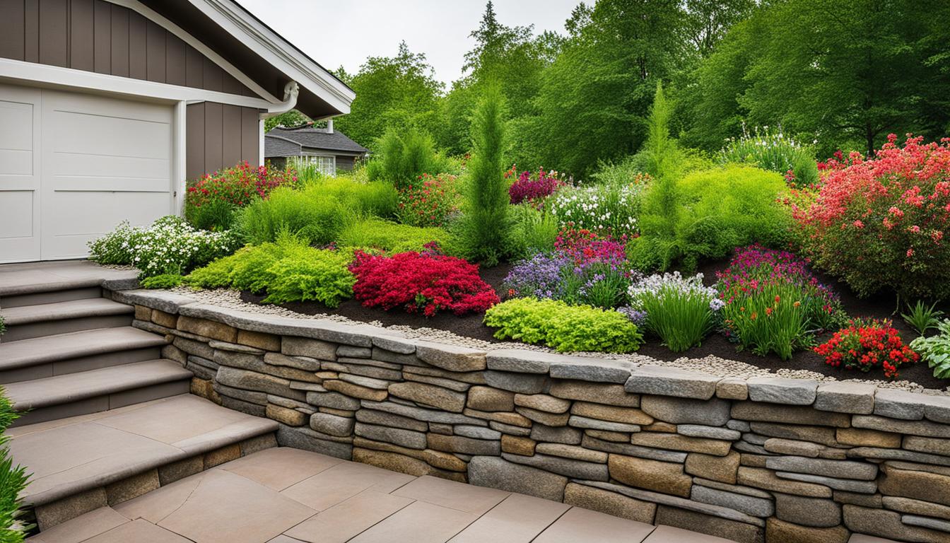Retaining wall landscaping ideas