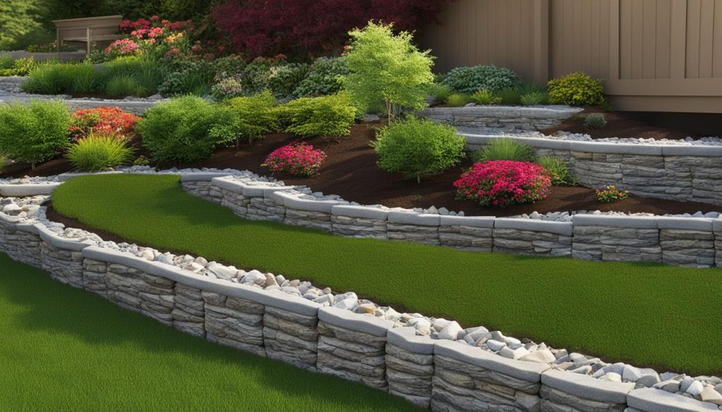 designing erosion control retaining walls