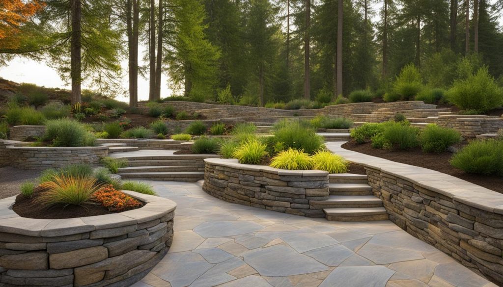 types of retaining walls for erosion control